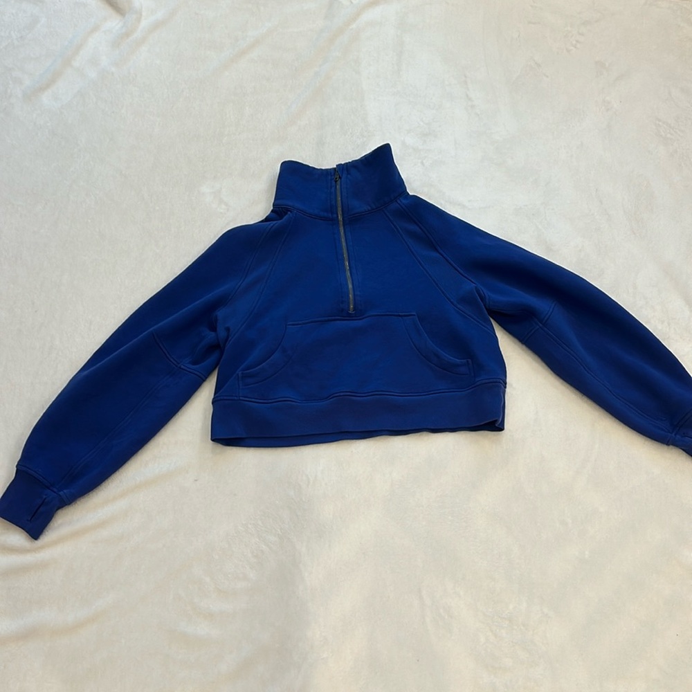 Lululemon Scuba Oversized Funnel-Neck Half Zip